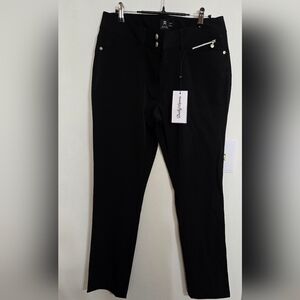 Daily Sports Black Track Pants with Zip Pocket Detail